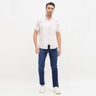 Men's Deep Indigo Slim Fit Stretchable Jeans, Dark Blue, small image number null