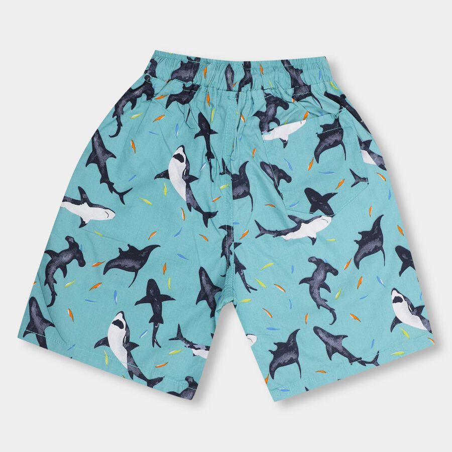 Boys' 100% Cotton Jamaicans, Light Blue, large image number null