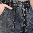 Ladies' 100% Cotton Jeans , Dark Grey, small image number null