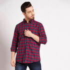 Cotton Checks Casual Shirt, Red, small image number null