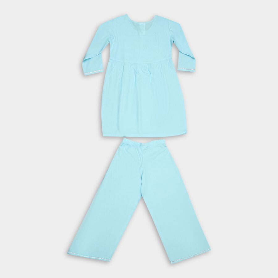 Girl's Fusion Set, Aqua, large image number null