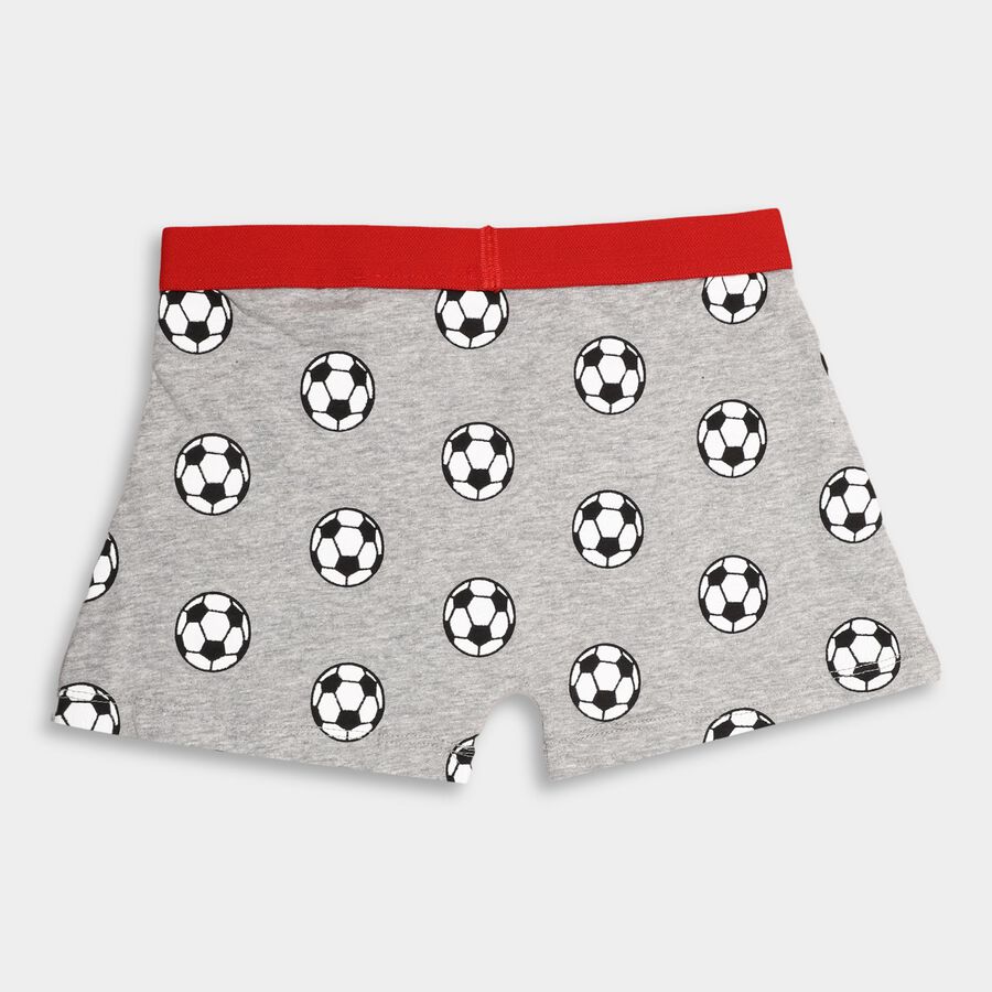 Boy's Briefs, Melange Light Grey, large