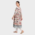 Women's Light Pink Cotton Kurta, Light Pink, small