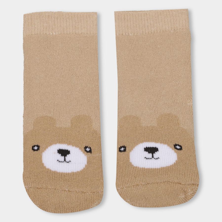 Infants' Socks (Pack of 2), Beige, large