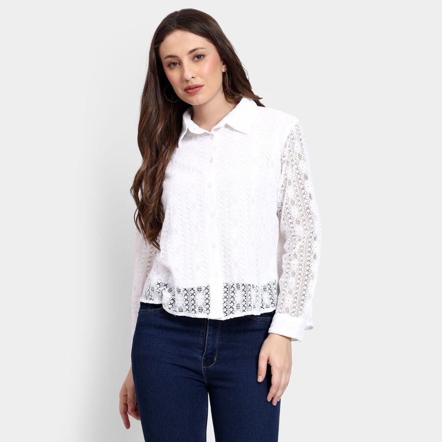 Ladies' Shirt, Off White, large image number null