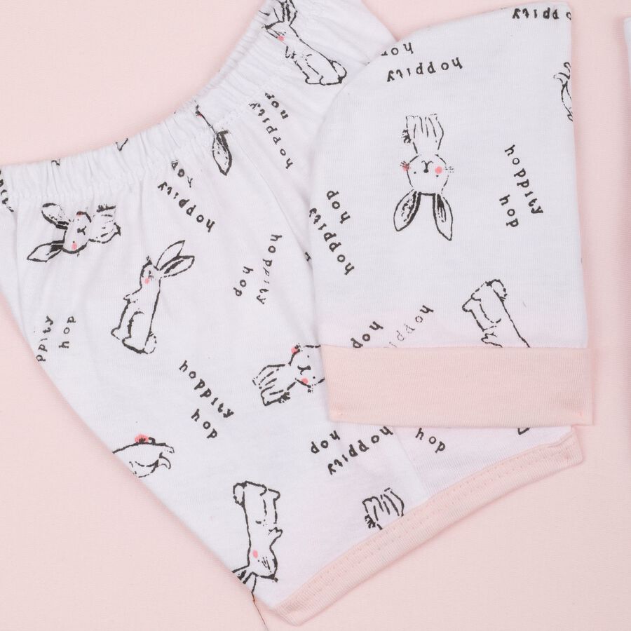 Infants' 100% Cotton Gift Set , Light Pink, large image number null