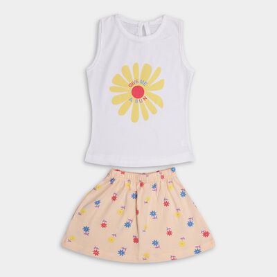 Infants' 100% Cotton Top Skirt