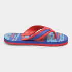 Kids Bright Scarlet Red and Royal Blue Thong Slippers, Blue, small image number null