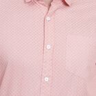 Men's Cotton Casual Shirt, हल्का गुलाबी, small image number null