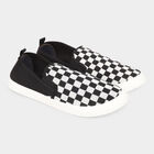 Men Black Slip-On Casual Shoes, काला, small