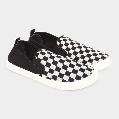 Men Black Slip-On Casual Shoes