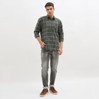 Men's 100% Cotton Casual Shirt, ओलिव, small image number null