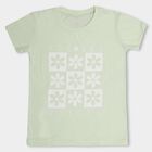 Girls' T-Shirt , हल्का हरा, small image number null