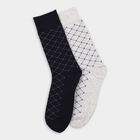 Men's Socks (Pack of 2), नेवी ब्लू, small