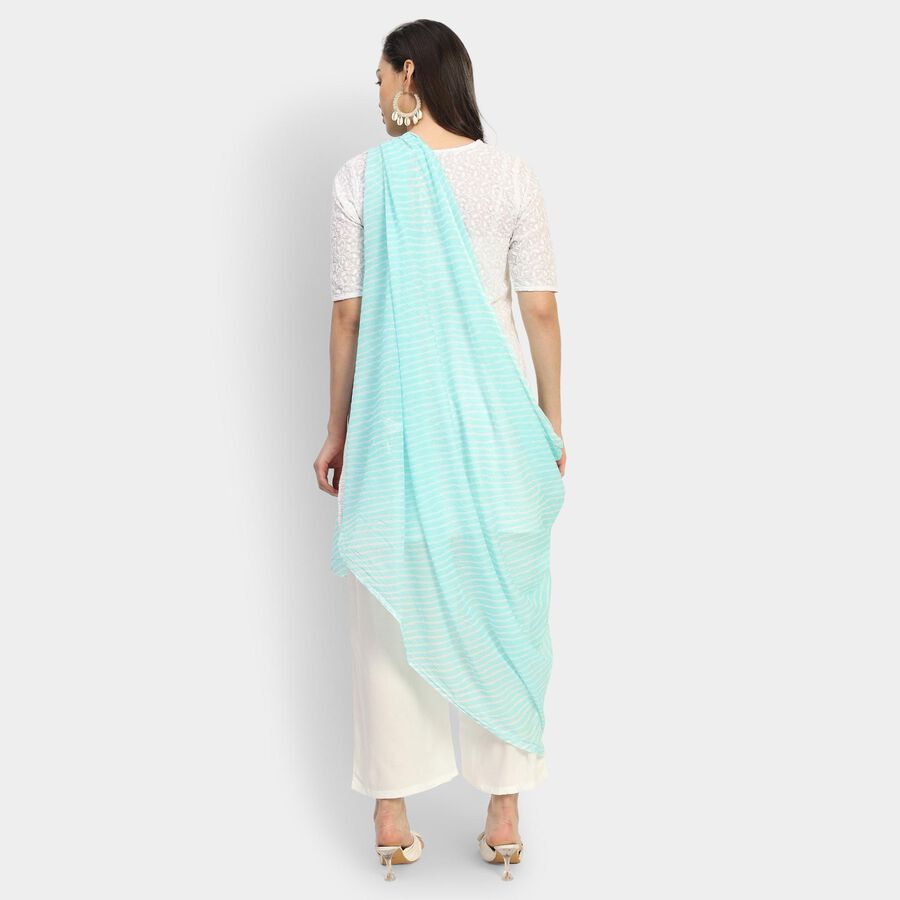 Ladies' Dupatta , Aqua, large image number null