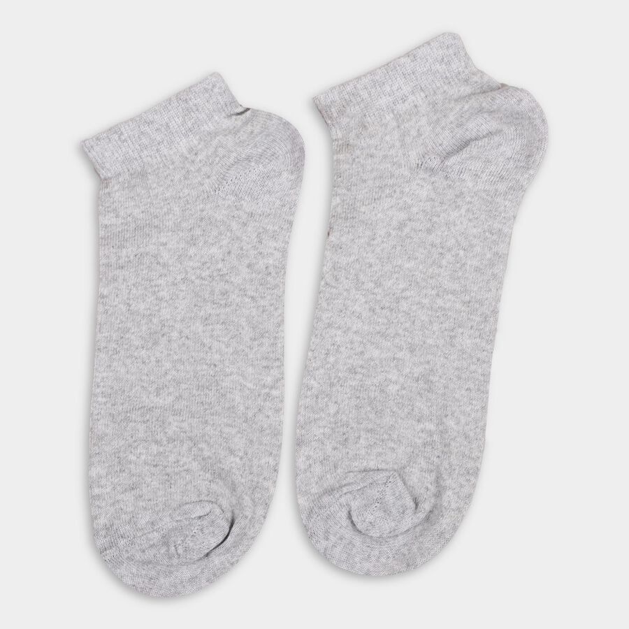 Men's Socks (Pack of 3), मिश्रित हल्का ग्रे, large image number null