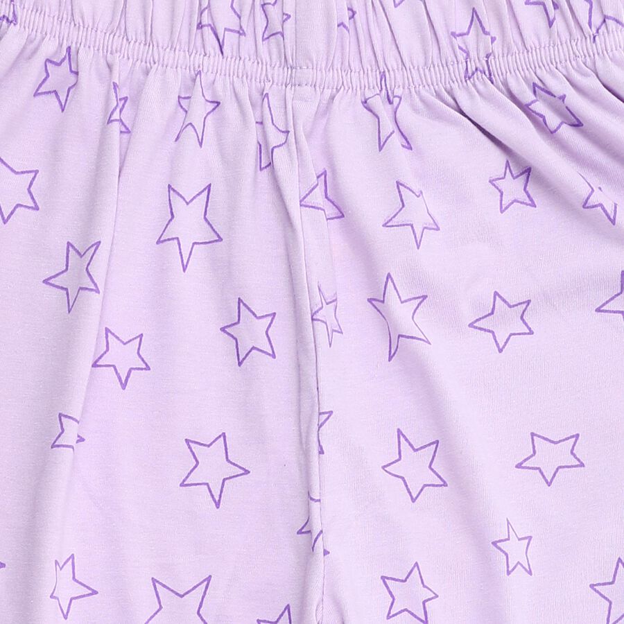 Girls' Pyjama, Lilac, large image number null