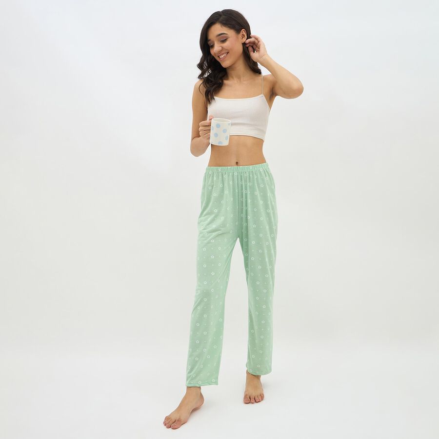 Ladies'Pyjama, हल्का हरा, large image number null