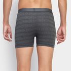Men's 100% Cotton Trunks , Dark Grey, small