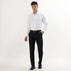 Men's Cut Away Collar Formal Shirt, White, small image number null