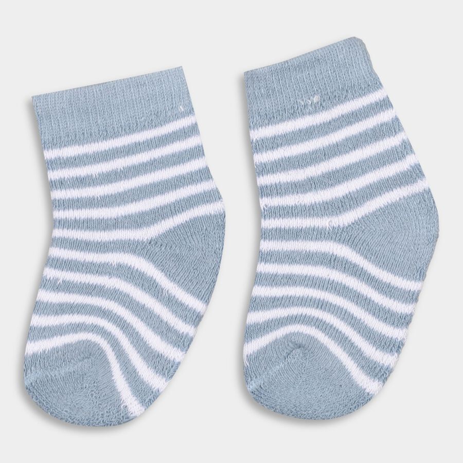 Infants' Socks (Pack of 2), Light Blue, large image number null