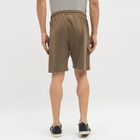 Men's Deep Olive Cargo Style Bermuda Shorts, Olive, small