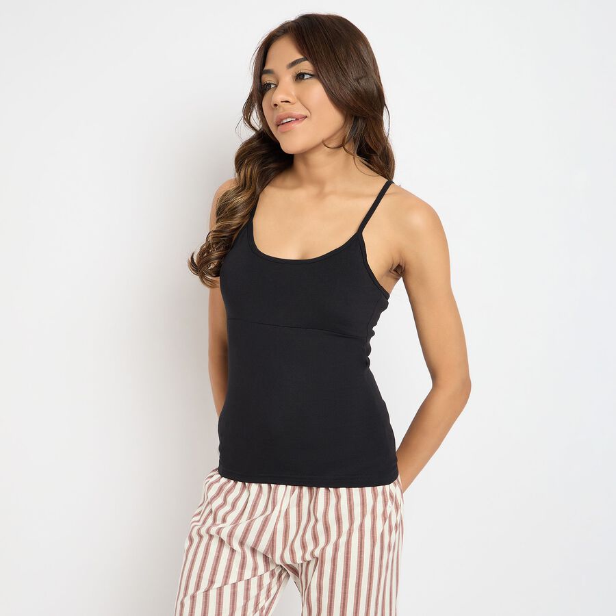 Ladies' Slips, काला, large image number null