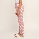 Girls' Muted Pink Heart Printed Winter Pyjama, Light Pink, small image number null