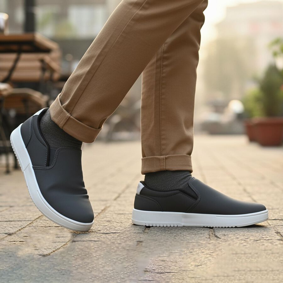 Men's-Casual Shoes, ग्रे, large