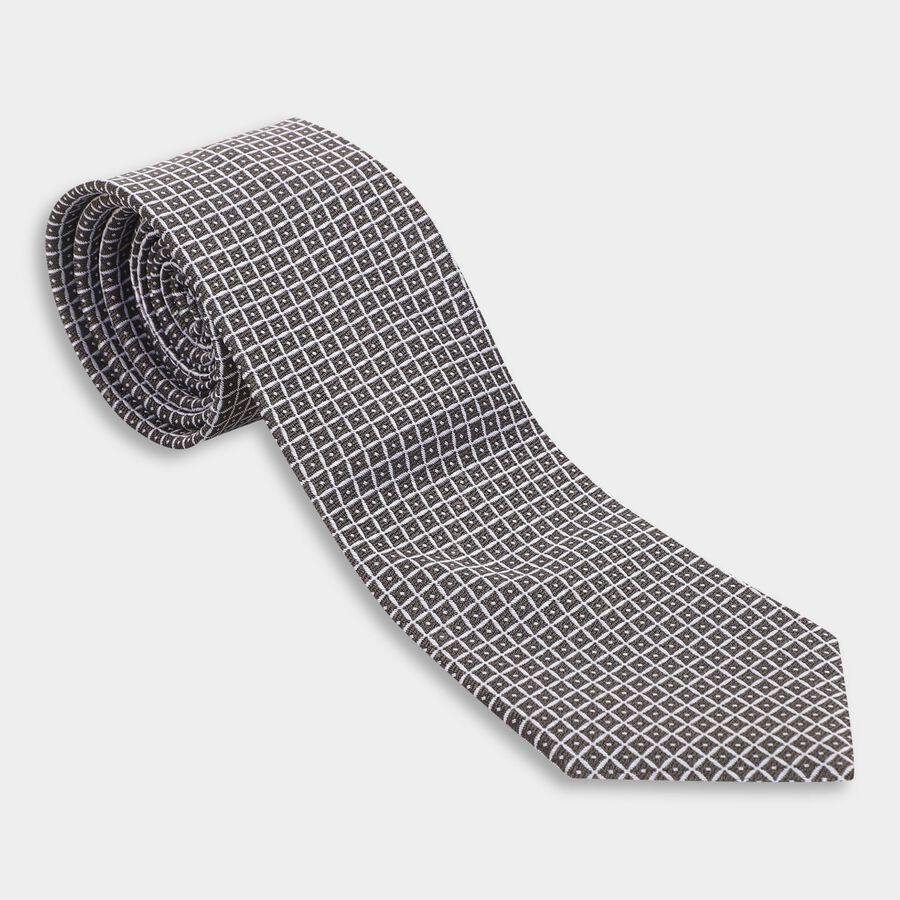 Men's Tie, Light Grey, large image number null