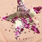 Girls Light Pink Cotton Round Neck Regular T-Shirt, Light Pink, small