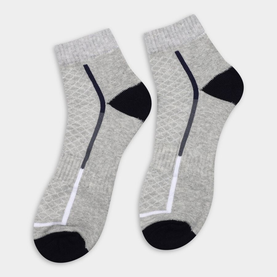 Men's Socks (Pack of 2), White, large