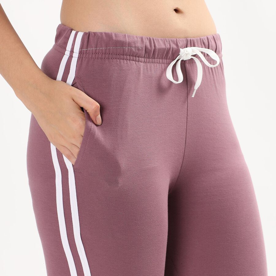 Ladies' Regular Track Pants, Purple, large image number null