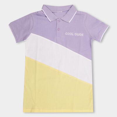 Boys' 100% Cotton Half Sleeves T-Shirt 