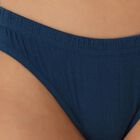 Women's Deep Teal Regular-Fit Bikini Panty, Teal Blue, small image number null