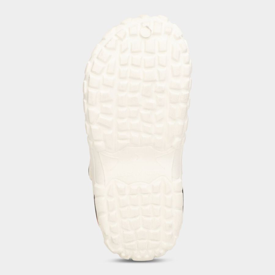 Boys Solid Clog, सफ़ेद, large image number null