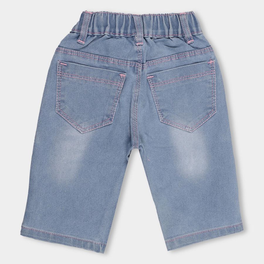 Girls' Capri, Light Blue, large image number null