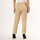 Ladies' 100% Cotton Palazzos , Beige, small image number null