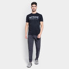 Solid Round Neck T-Shirt, Black, small image number null