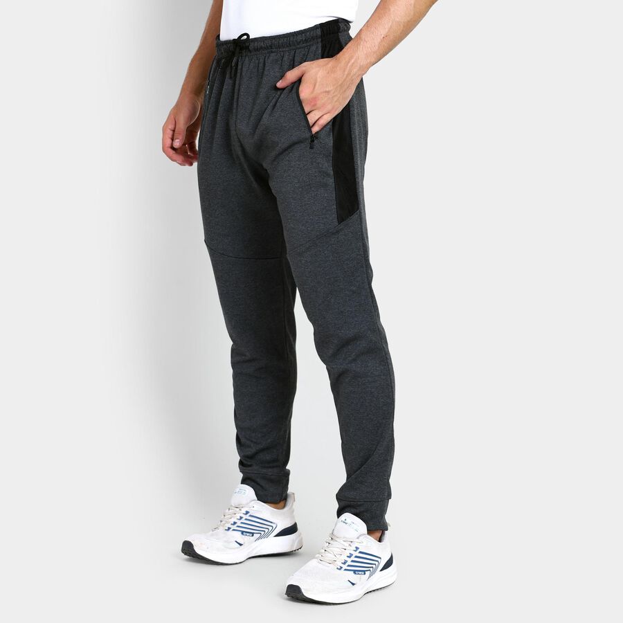 Men's Track Pants , गहरा ग्रे, large image number null