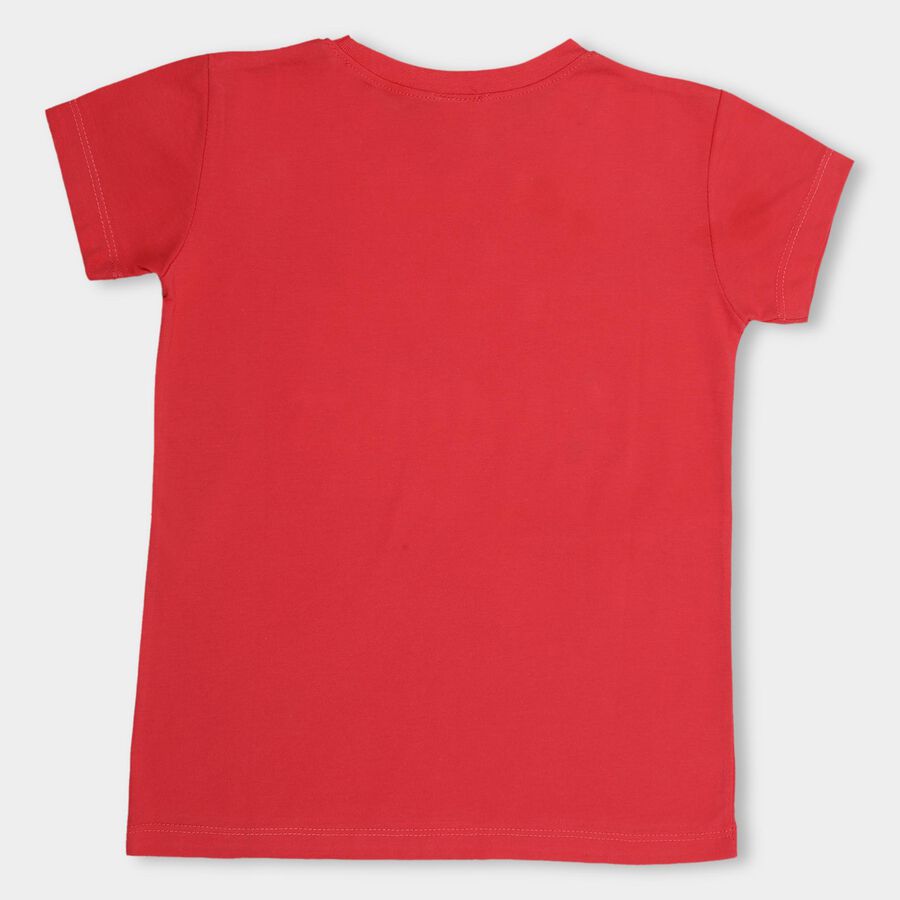 Girls' T-Shirt, Pink, large