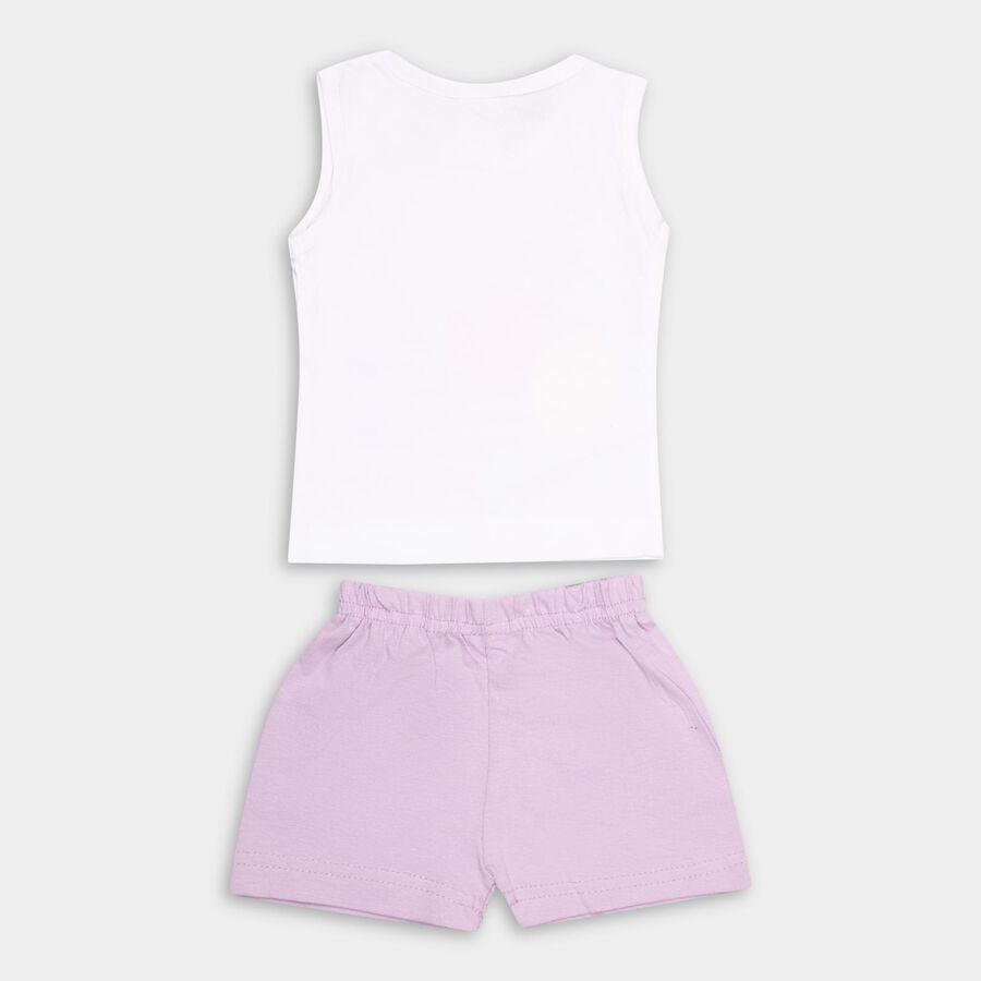 Infants' 100% Cotton Short Set , Lilac, large image number null