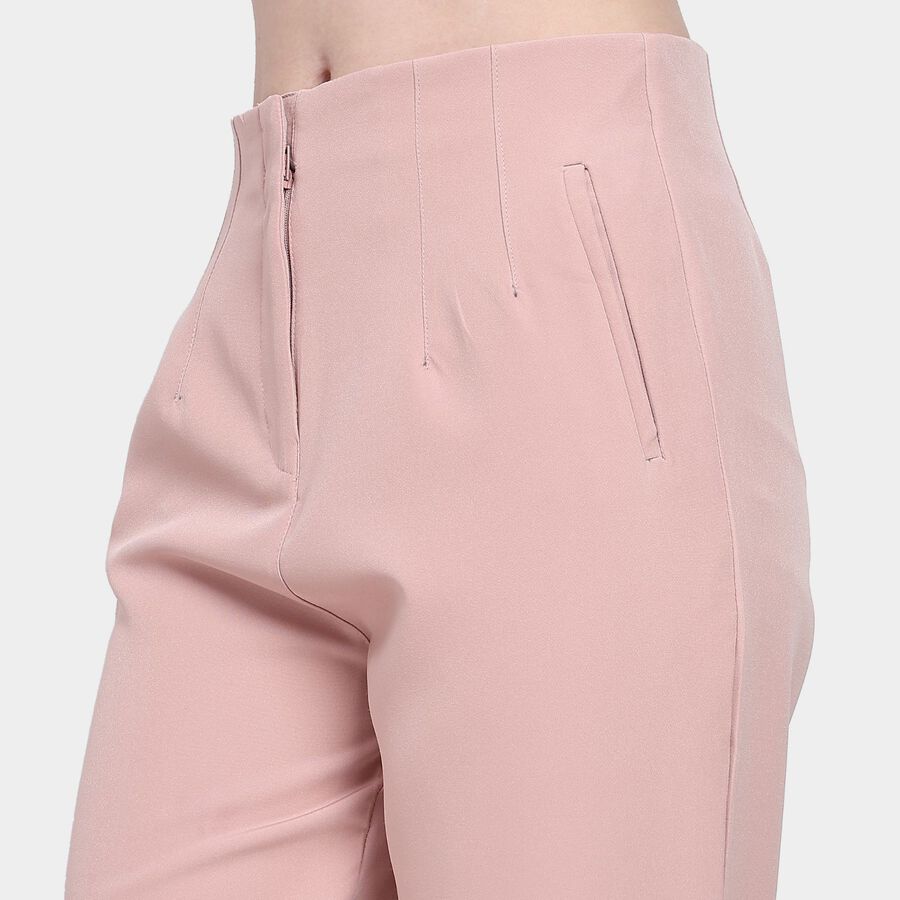 Ladies' Trousers, हल्का गुलाबी, large image number null