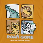 Boys' Half Sleeves T-Shirt, पीला, small