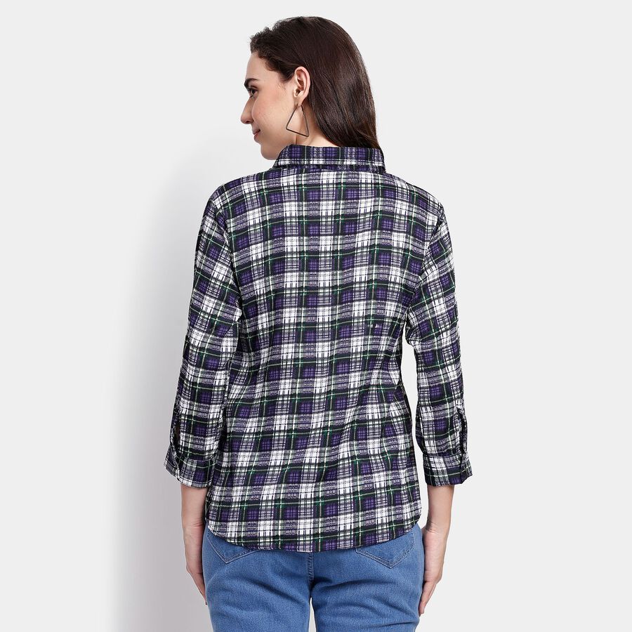 Ladies' Shirt, गहरा हरा, large image number null