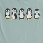 Girls Light Sage Green Cotton Round Neck Casual T-Shirt, हल्का ग्रे, small