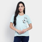 Round Neck T-Shirt, हल्का हरा, small image number null