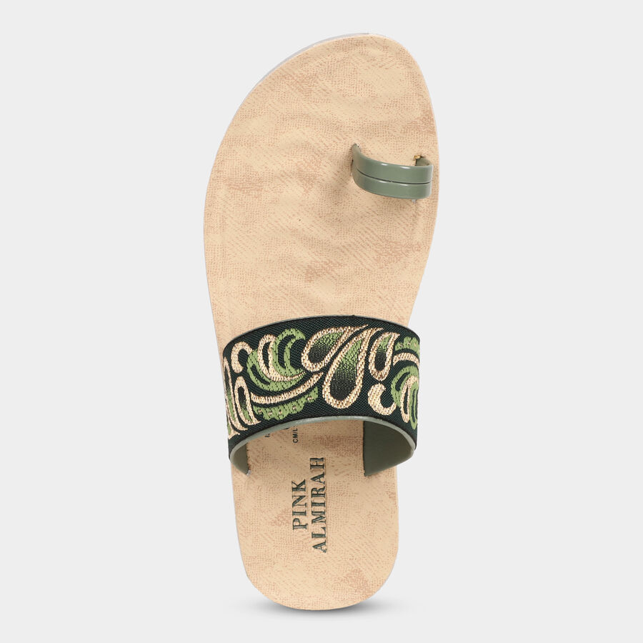 Ladies' Sandal, हरा, large image number null