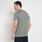 Men's 100% Cotton Round Neck Half Sleeves T-Shirt , Light Green, small image number null