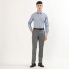 Men's Formal Shirt, Mid Blue, small